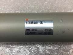 SMC CDG1BN40-75 40MM ROUND BODY CYLINDER 75MM STROKE 145 PSI NEW NO BOX