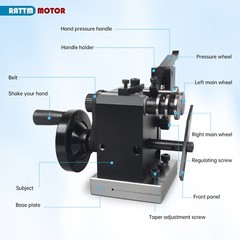 US SHIP】HRV60-5μ Accuracy Mini Punch Grinder Precision Needle Grinding Machine