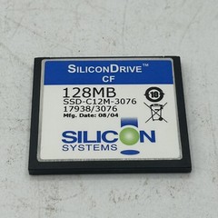 SILICON 5CFCRD.0128-03 5CFCRD012803 SSD-C12M-3076 SSD-C12M-3076 128MB