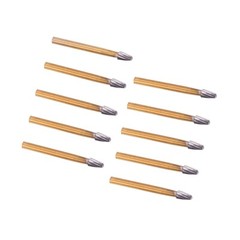 Dental FG 7406 Burs Tungsten Carbide Trimming&Finishing Egg Shape