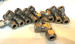 Swagelok SS-600-3 Stainless Steel Tee – 9 Pieces