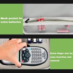 Funda Grande Gris Para Etiquetas Dymo Letratag Lt 100H Y Recambios