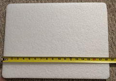 10Pcs 18.5×13.5×0.5 Polyethylene Foam Sheets Packing Cushion Pads for Shipping