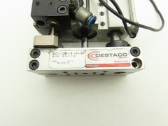 Destaco DLT-12M-E-C-50 Pneumatic Robohand Thruster Slide Cylinder 50mm Stroke