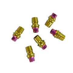 6pcs Concave CAD/CAM digital ti base Titanium Base Internal Hex fits MIS Seven