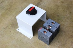 ABB OS 60J12 GENERAL PURPOSE SWITCH W/ HANDLE 60 AMP 3 PHASE OS60J12 – EXCELLENT