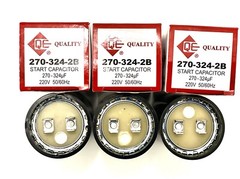 3 Pcs-Motor Start Capacitor 270-324 MFD uF 220-250 VAC 50/60Hz HVAC