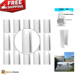 Lightweight 16Pcs Summer Clamps for 3/4″ PVC, Easy Installation & Versatile Use