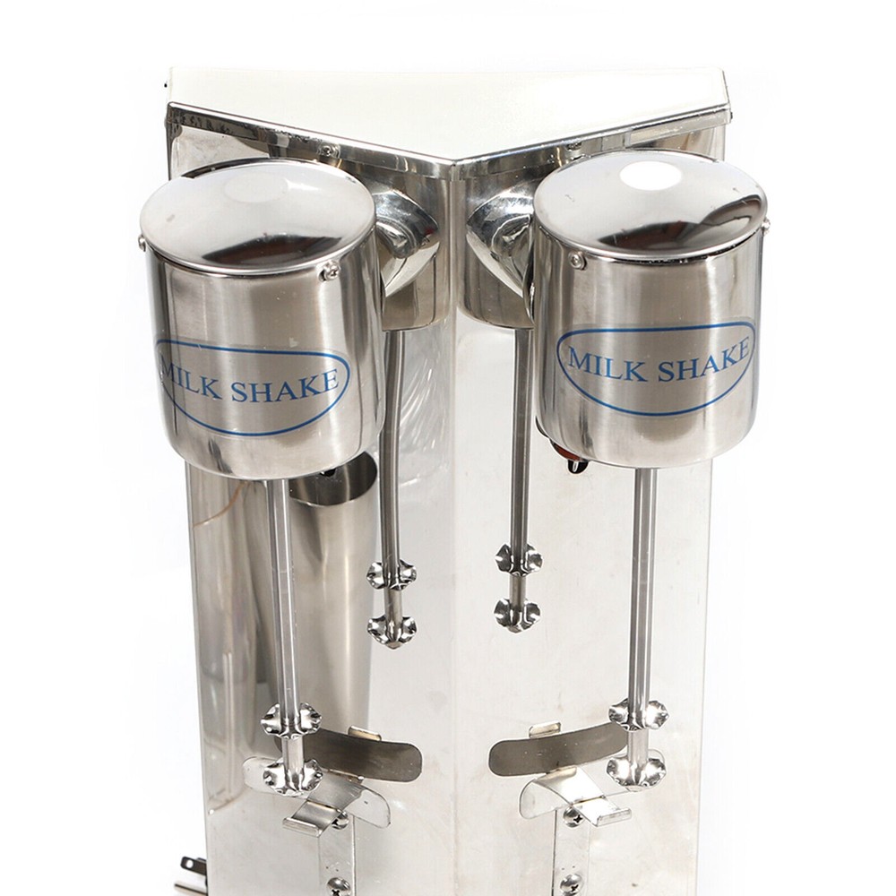 Commercial Milkshake Machine Maker Ice Cream Mixer Smoothie Frappe Double Head