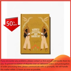 Be Rooted 6″x8″ Book Bound Guided Gratitude Affirmation Journal Gold