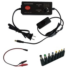 AC-DC Adapter, HGJI AC-DC Switching Power Supply Charger Adjustable 100-240V …