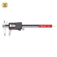 Stainless Steel Electronic Caliper 0-6 inches LCD Digital Measurement