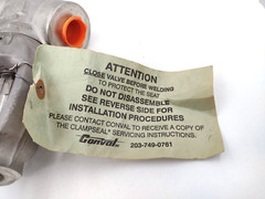 * Conval ClampSeal 0.75-12G2-SA182 3/4″ Y Globe Valve Series 1500 1120F