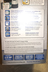 NEW BASEMENT WATCHDOG BW4000 1/2 HP Combination Submersible Sump Pump w Back Up