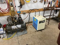 Refrigerated Compressed Air Dryer 21.6 CFM 3-In-1 Air Line Dryer 120V 140 PSI