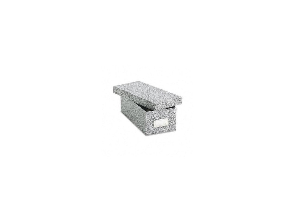Oxford 40588 Reinforced Board Card File with Lift-Off Lid Holds 1200 3 x 5 Cards