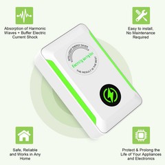 Eayburst StopWatt Electricity Saving Box Energy Saver Plug Saving Device for Hom