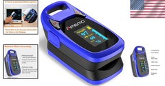 OLED Fingertip Pulse Oximeter with Plethysmograph