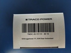 TRACO POWER TMDC 20-7211H DC/DC Converter 20W 80-160Vin 5.1V 4A Chassis mnt Iso