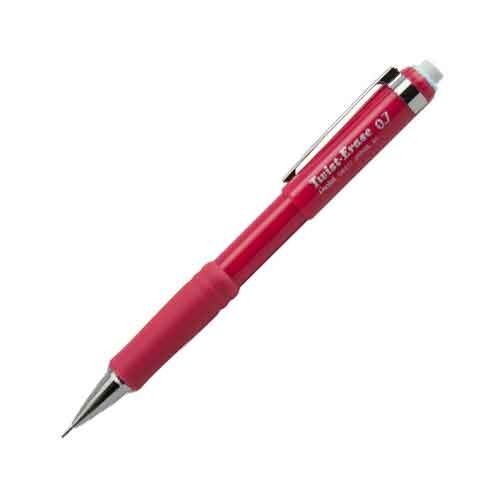 Pentel Twist-Erase III Mechanical Pencil 0.7mm Red Barrel School Office Home