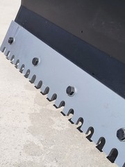 Skid Steer JCT 84 inch Push Dozer Snow Plow Blade Hydraulic Attachment