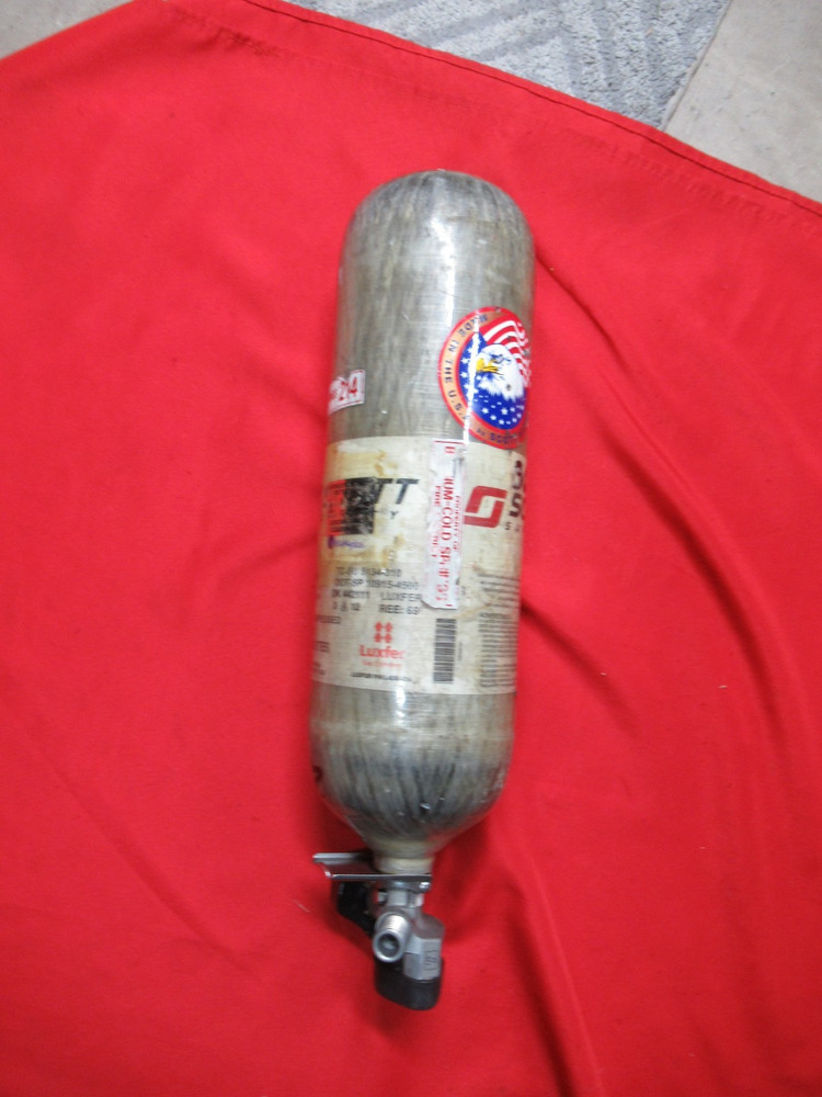 MFG 03/2012 SCOTT 4500PSI 30 Min SCBA Bottle Tank Cylinder CGA347 valve Air gun