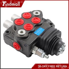 Findmall 2 SPOOL 10GPM 4000PSI LV22RFSTKAB Hydraulic Valve for Loader