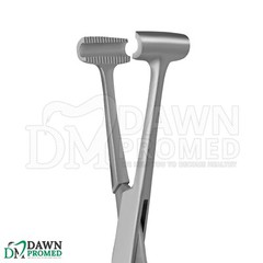 Pratt Smith Hemostatic Forceps 6″ T-shaped Jaws With Tissue Grasping Serrations
