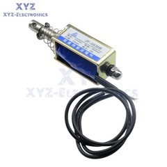 JF-0530B DC12V 300mA 5N/10mm Pull-Push-Type DC Solenoid Electromagnet New