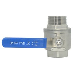 US Stock 2″ inch NPT threaded MALE to Female Full Port Ball Valve Stainless 304