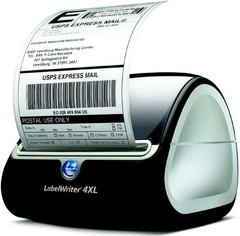 CEPRICO 4”x 6” Direct Thermal Shipping Labels – 1 Roll (220 6”, White