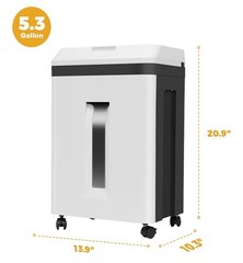 150-Sheet Paper Shredder Heavy Duty, Micro Cut and CDs/Cards