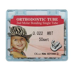 Dental Orthodontic Buccal Tubes 1st 2nd Molar MBT Roth 022 tubos de ortodoncia
