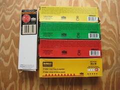 Ramset DeWalt Remington LOT of 27 Caliber Powder Loads & Drive Pins Fasteners