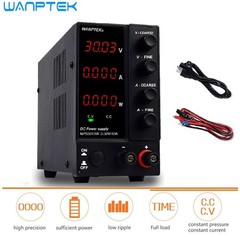 Adjustable DC 0-30V 60V 120V 6A 10A Power Supply Lab Variable Regulated Source