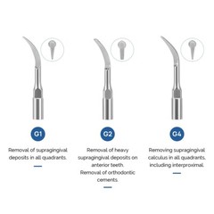 NSK Style Dental Super Sonic Air Scaler Handpiece Cavitron With G1 G2 G4 Tips
