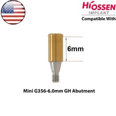 US Dental Overdenture Locator Abutment fit Hiossen Oss ET Mini/Regular Implants