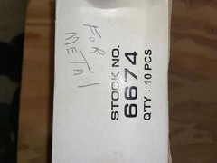 8 – 4 1/2″ Aluminum Oxide Grinding Wheel Stock No 6674