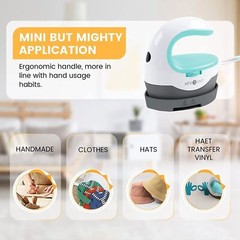 Mini Heat Press Machine,Small Heat Press Portable Iron Press Machine for T Shirt