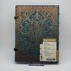 New Paperblanks Journal Midi 9″X7″1″ Equinoxe AZURE Blue Hardcover