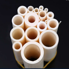 99% Alumina Ceramic Tube Single Hole Insulation Resistance High Temperature100mm