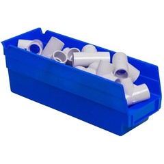 30120 Plastic Shelf Bins, Heavy Duty Storage Bins for Garage, Closet, and Dra…