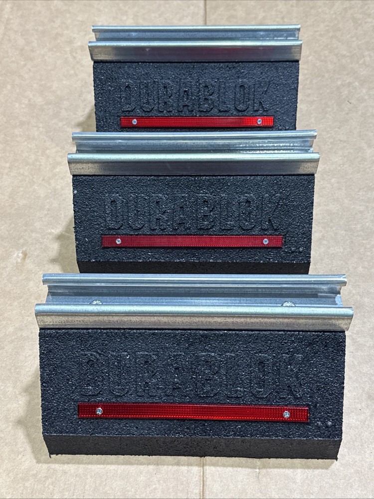 3 Qty Dura-Blok DB10 Pipe Support Block 500lb Durablok 9.5 inch length 5” Height