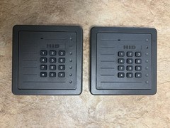 HID Proximity ProxPro 5355AGK14 Keypad Access Control Card Readers. Lot of 2