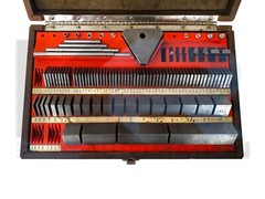 Starrett SS81A1X Square Steel Gauge Block & Accessory Set Grade 0 (81PCS)