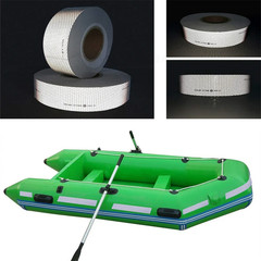 SOLAS Grade Marine Reflective Tape Silvery White Waterproof Glass Bead