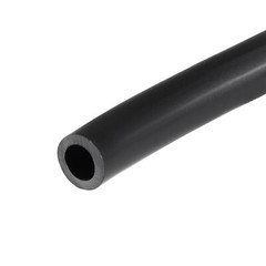 4mm ID 6mm OD 10ft Fuel Line Hose for Fuel System Lubricant Hose Rubber Black