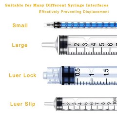 25 Gauge 1 Inch Luer Lock Industrial Dispensing Sterile Medical Needles 100 PCS
