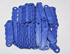 (50) Klever Kutter KCJ-1B Blue Safety Cardboard Box Cutters