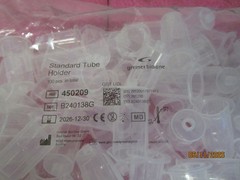 Qty (800) Greiner Bio-One 450209 Standard Tube Holder – Expires 12/31/2026